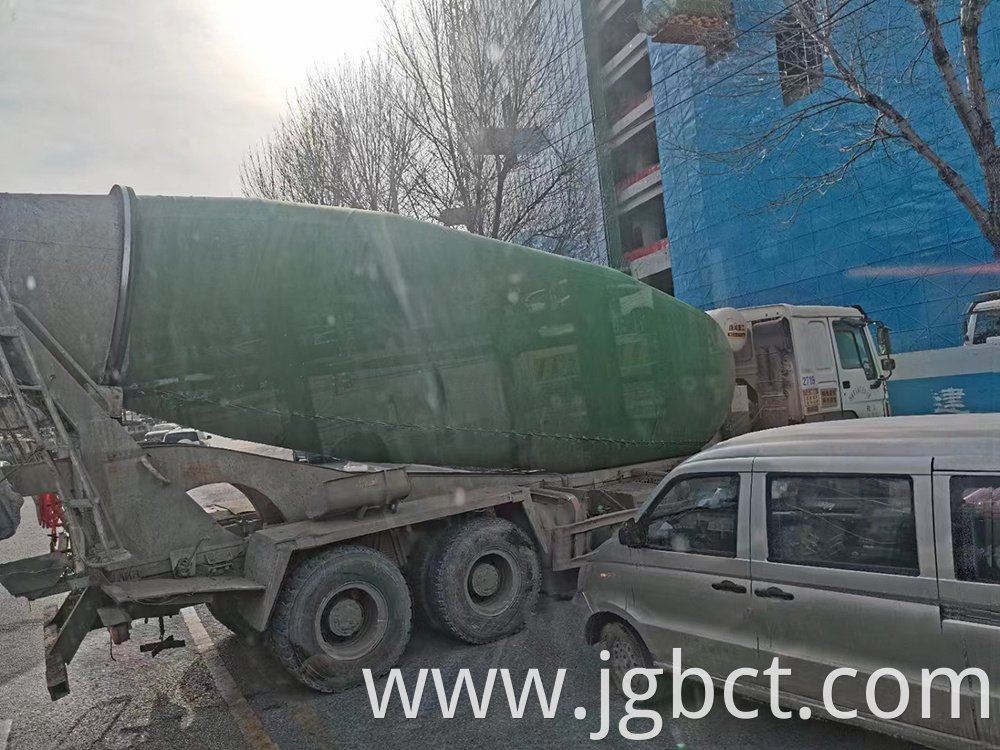 Cold And Warm Cement Mixer Truck Tank Coat